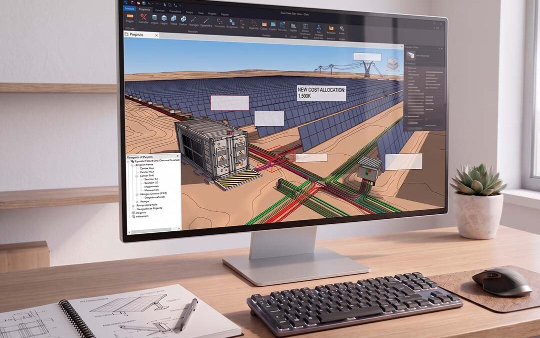 Metodología BIM y VDC aplicada a Proyectos Fotovoltaicos en Argentina